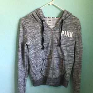 Grey VS Pink Hoodie